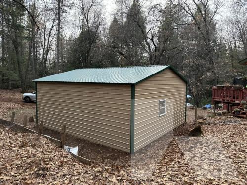 Vertical Roof 12 Gauge 26x30x9 Full Enclosed 2